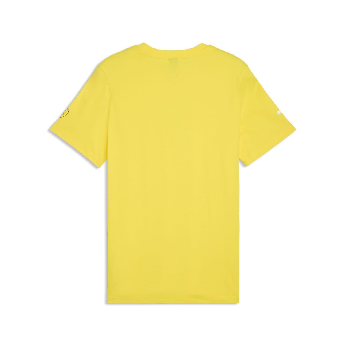PUMA x Scuderia Ferrari Tonal Shield T-Shirt 'Speed Yellow' 635311-03