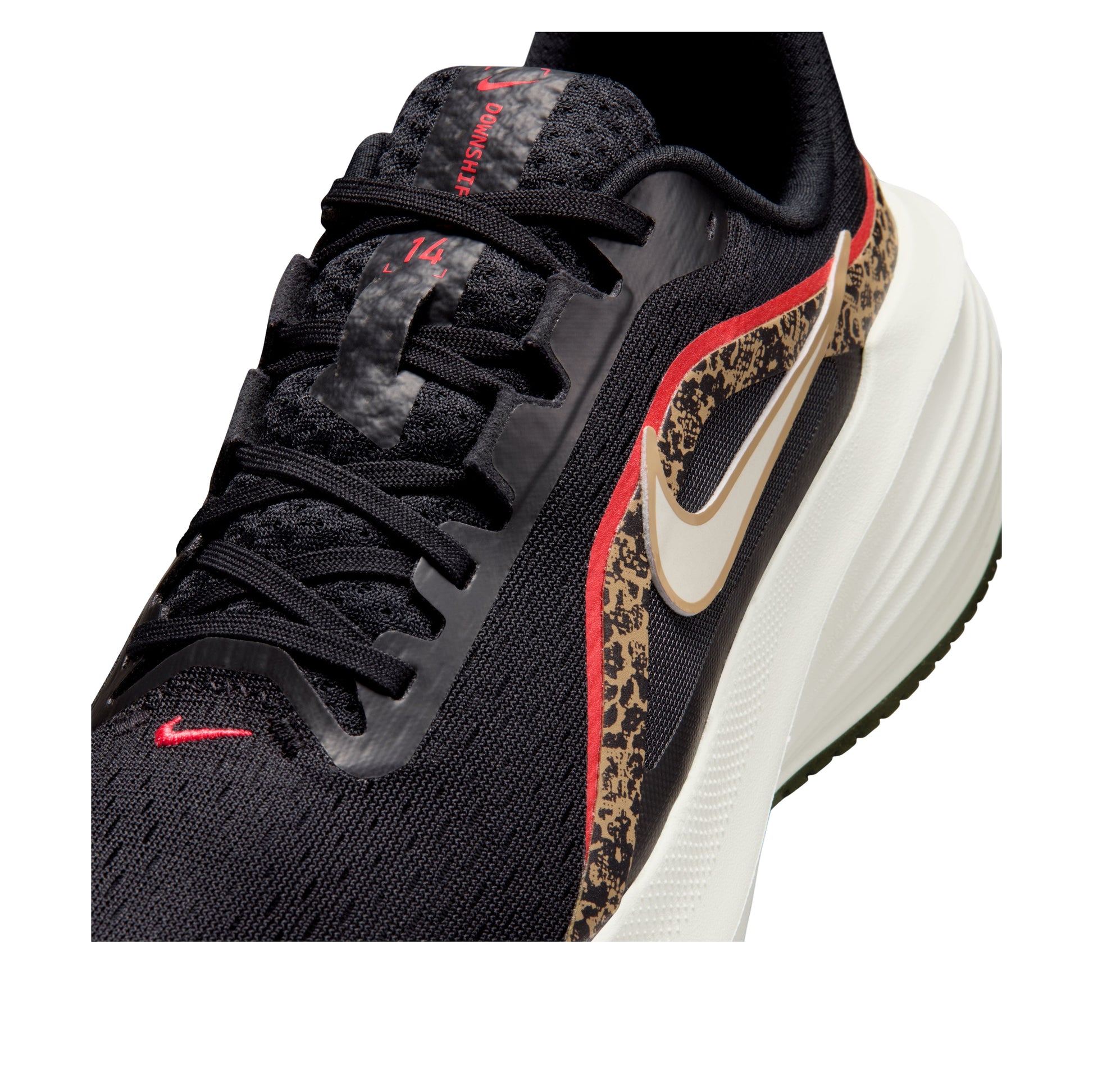 (WMNS) Nike Downshifter 14 'Black British Khaki' IR0210-001