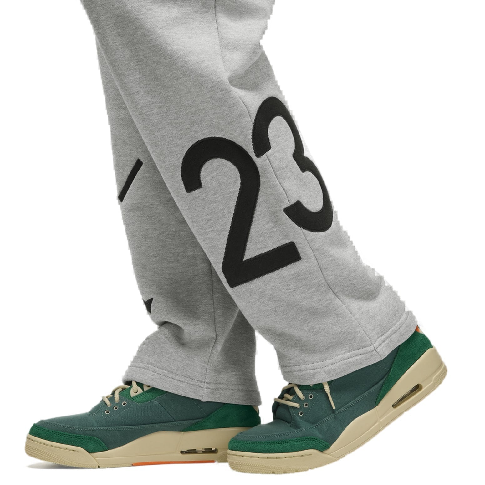 Air Jordan x Nina Chanel Abney Sweatpants 'Grey Black' FZ7518-063