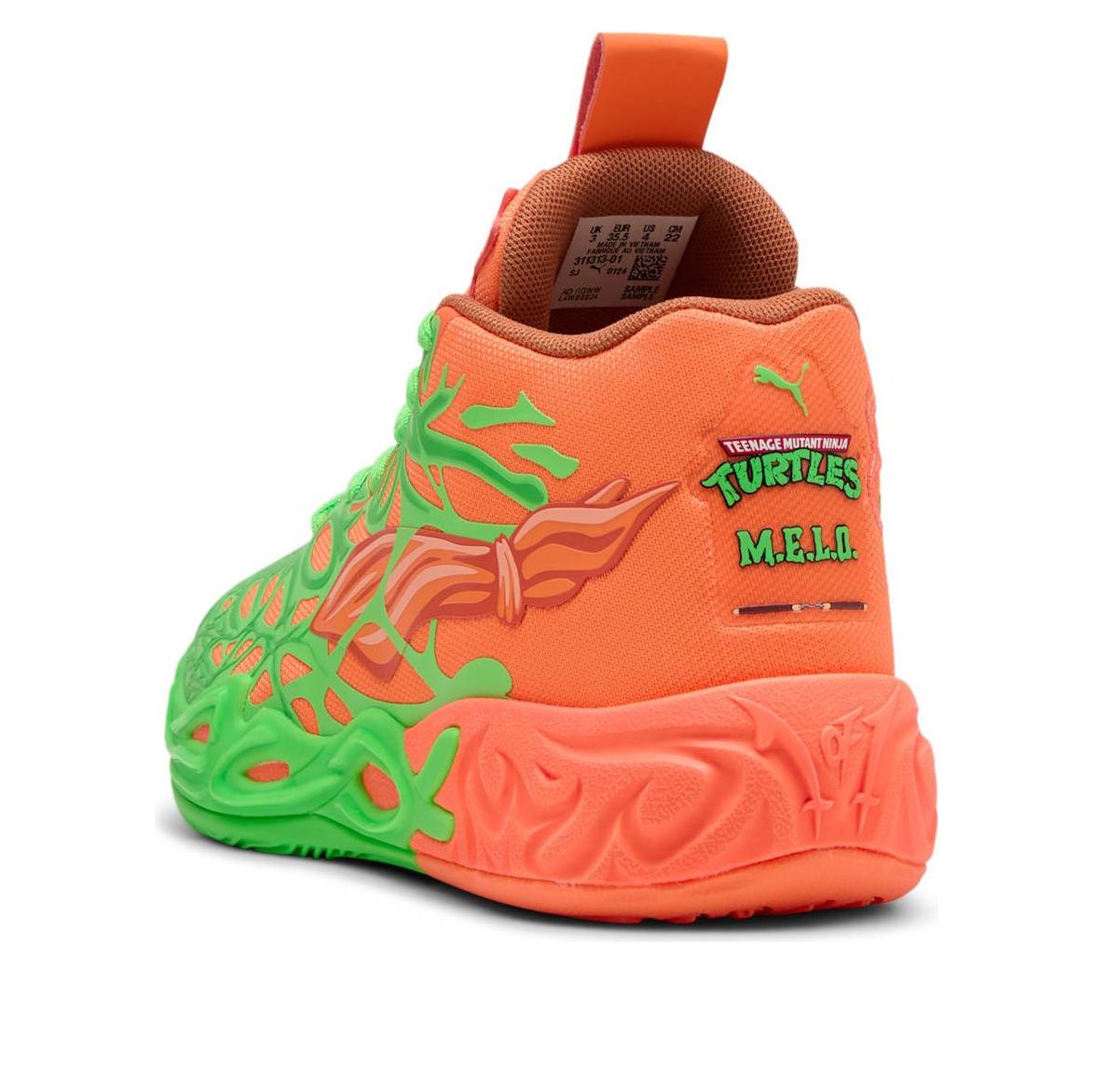 (GS) PUMA x Teenage Mutant Ninja Turtles LaMelo Ball MB.04 'Leonardo & Michelangelo' 311313-01