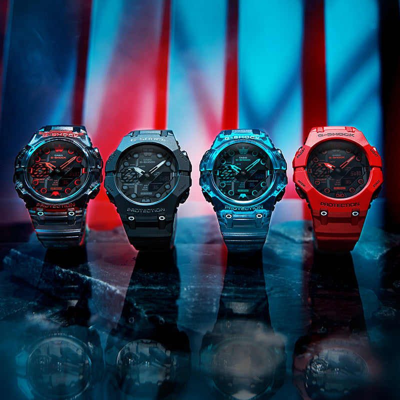CASIO G-Shock Analog-Digital 'Black Red' GA-B001G-1APR