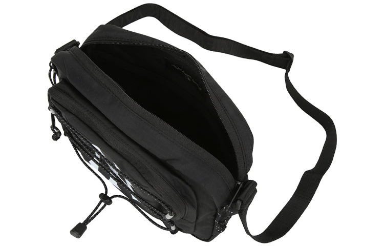 MLB String New York Yankees Logo Messenger Bag Black 32BGD4011-50L