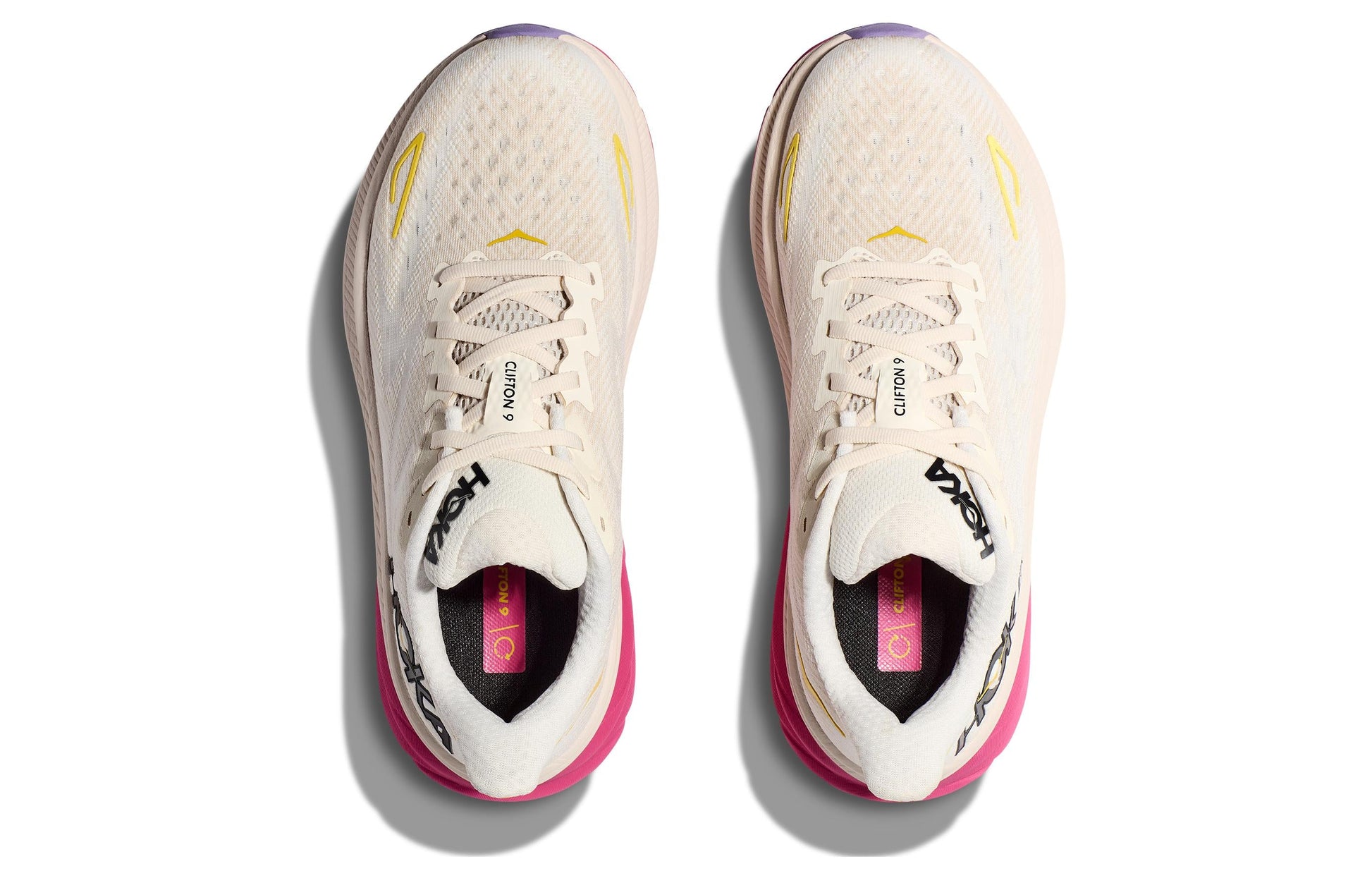 (WMNS) HOKA ONE ONE Clifton 9 'Eggnog Blanc De Blanc' 1127896-EBDB