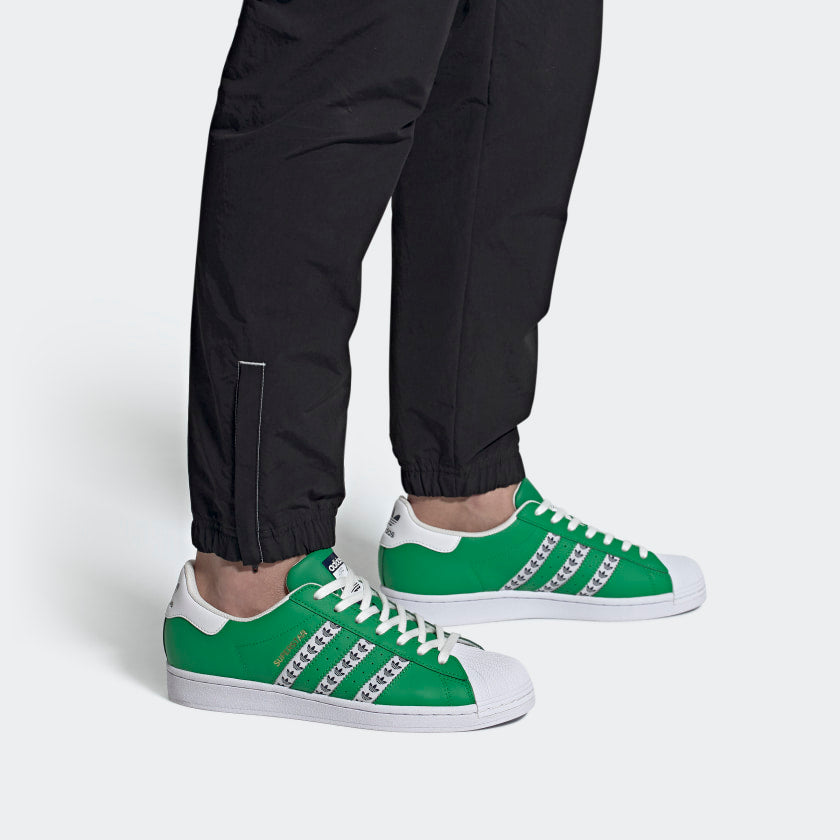 adidas originals Superstar 'Green White' FW9209
