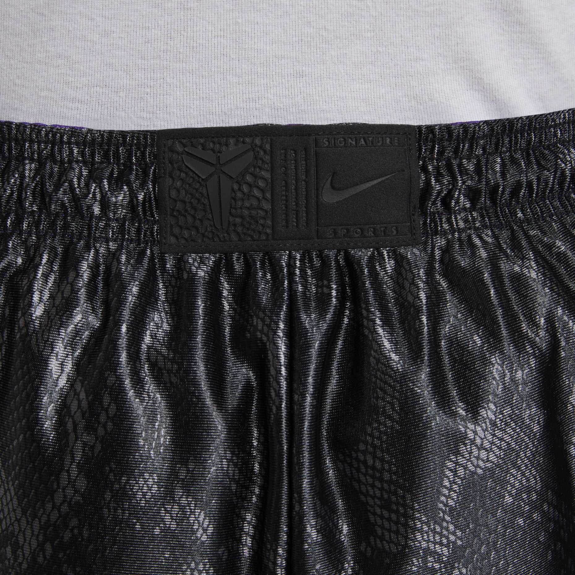 Nike Kobe Dri-FIT Standard Issue Reversible Basketball Shorts Asia Sizing 'Black Field Purple' FZ0933-010