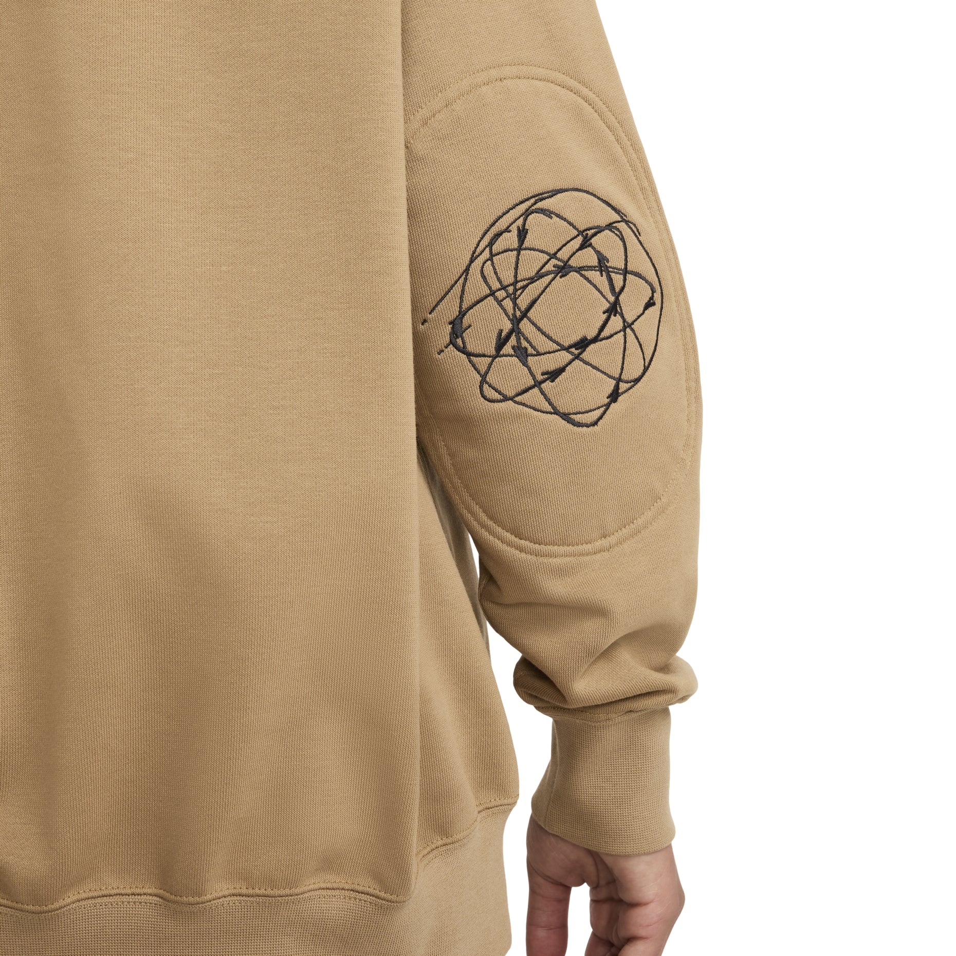 (WMNS) Nike Sportswear Breaking Loose French Terry Sweatshirt Asia Sizing 'Dark Driftwood' FZ0257-224
