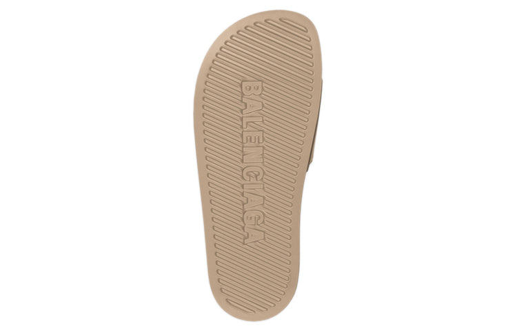 (WMNS) Balenciaga Pool Slides 'Beige' 565547W1S809710