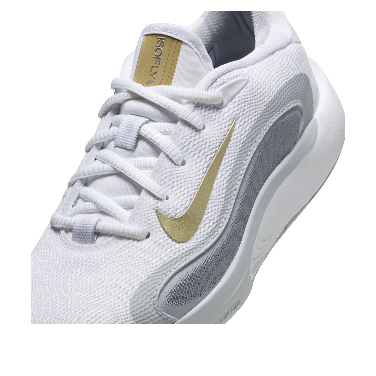 (GS) Nike IsoFly 'White Cool Grey Gold' FN4384-100