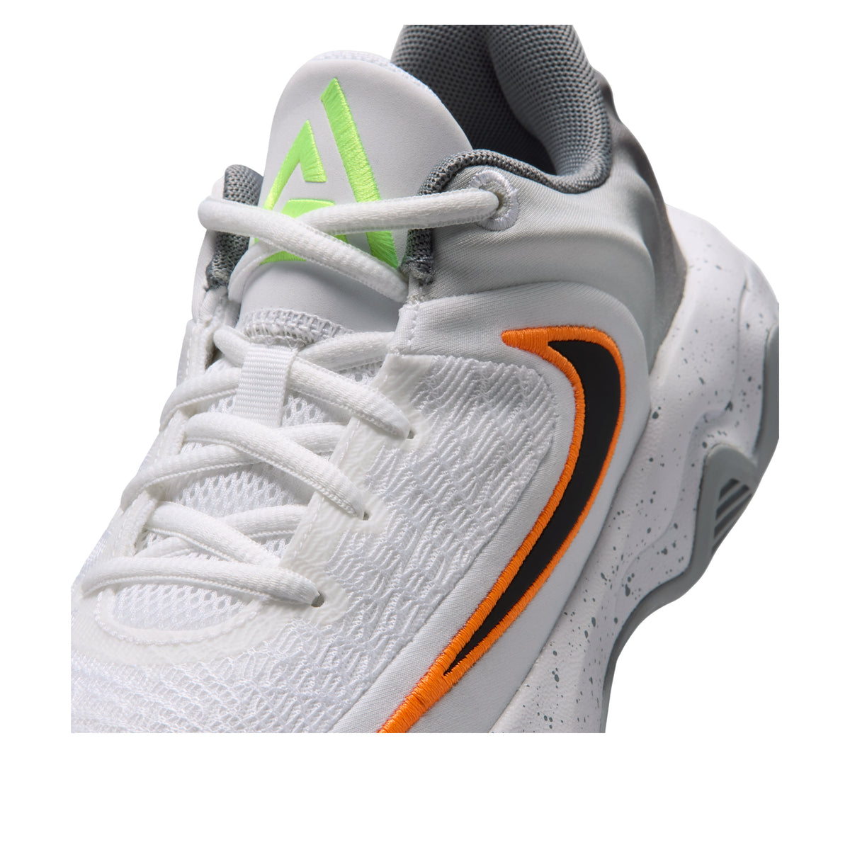 (GS) Nike Giannis Immortality 4 'White Volt Wolf Grey Black' IH7664-101