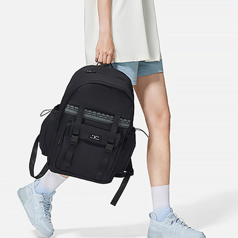 Li-Ning Way Of Wade Logo Backpack 'Black' ABSS185-1
