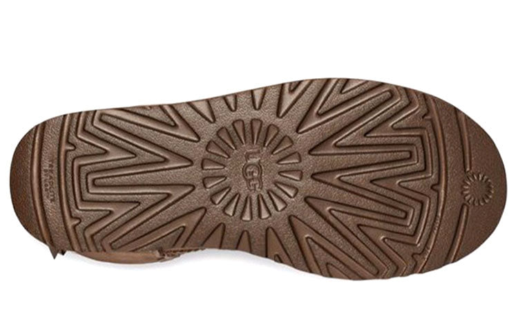 (WMNS) UGG Mini Bailey Bow II 2.0 'Brown' 1016501-HCK