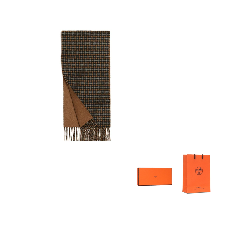 HERMES Knit Scarves Unisex