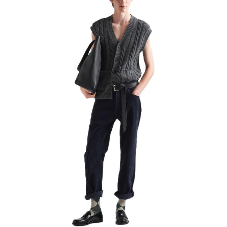 PRADA Cashmere V-neck Vest