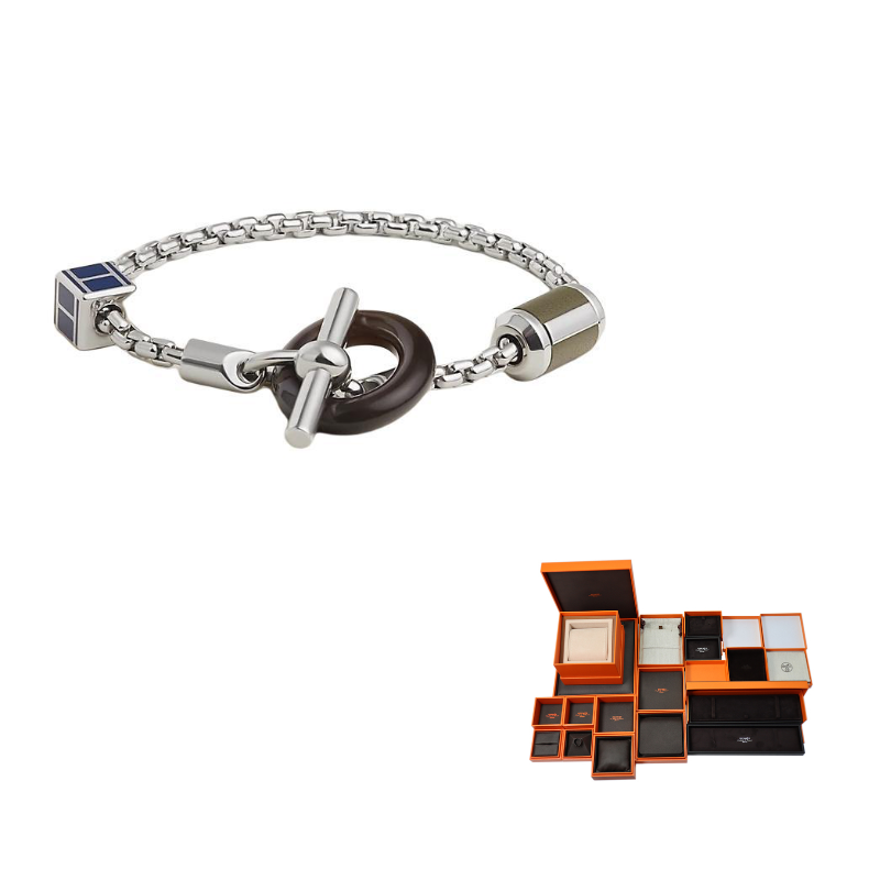 HERMES Metal Bracelets Men's Multicolor