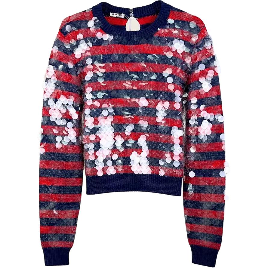 MIU MIU Sweaters Women's Blue