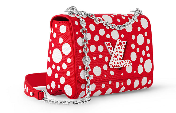 LOUIS VUITTON X Yayoi Kusama Twist Mm Red/White