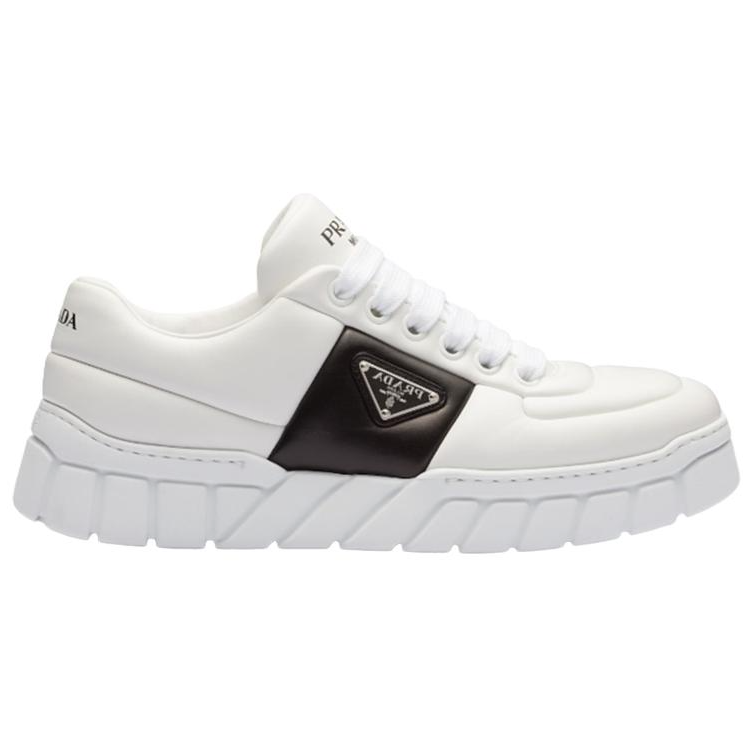 PRADA Low-Top Sports Casual Shoes Men's White