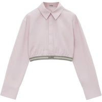 LOEWE Cropped Shirt 'Baby Light Pink'