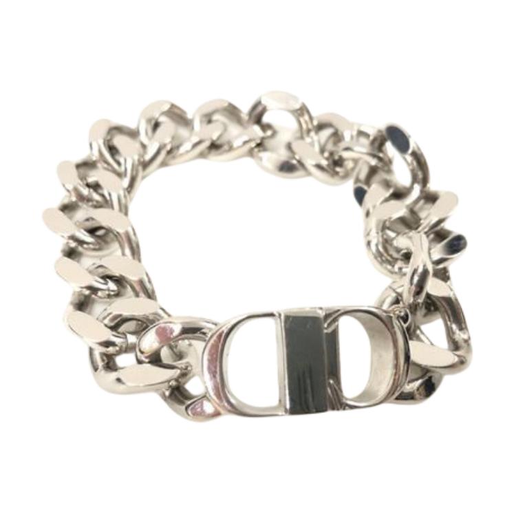 DIOR Brass Bracelets Men's Silver