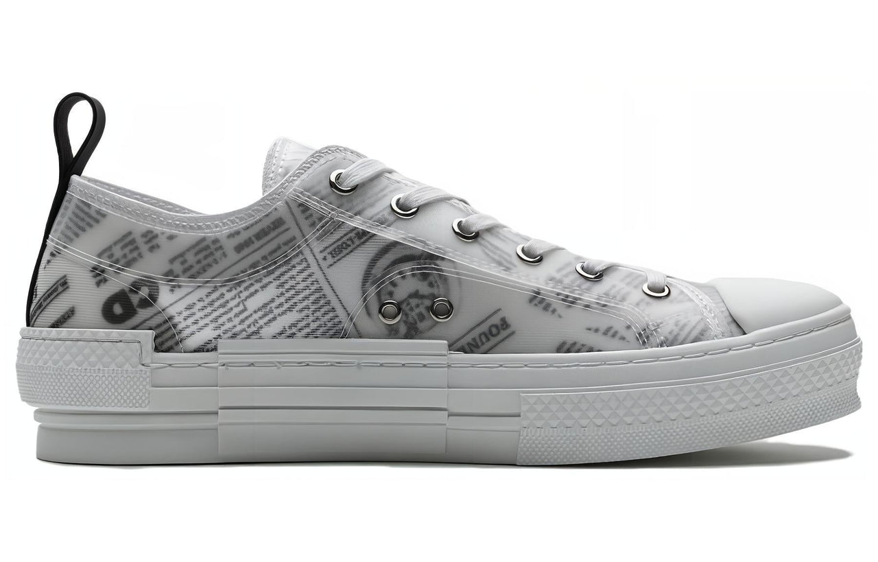 DIOR B23 Low Top Daniel Asham Newspaper