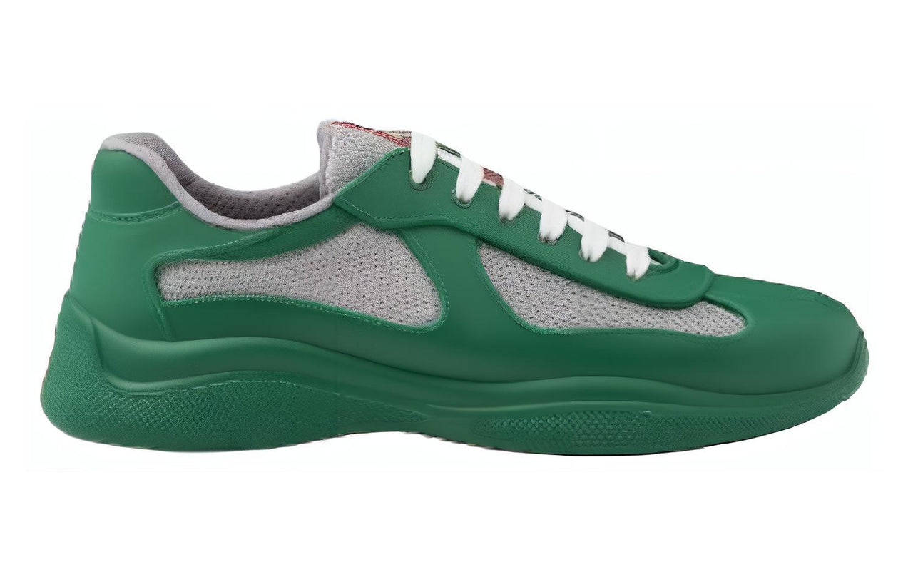 PRADA Low Top Casual Shoes Unisex Green