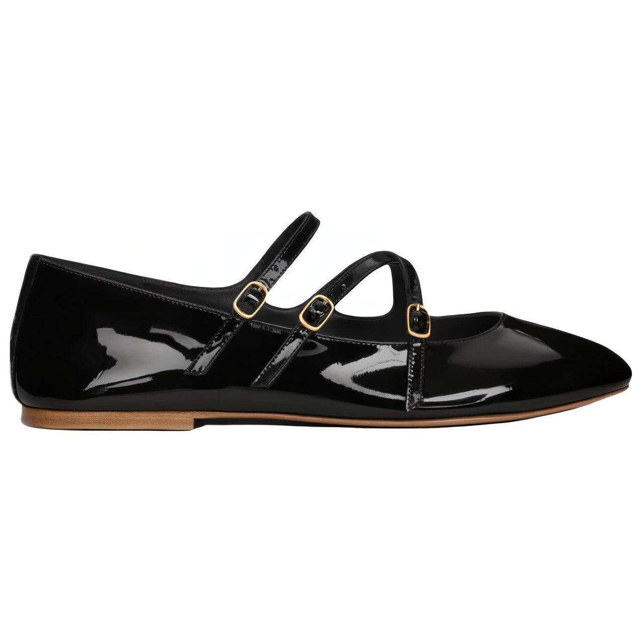 CELINE Mary Jane Shoes Women's Black