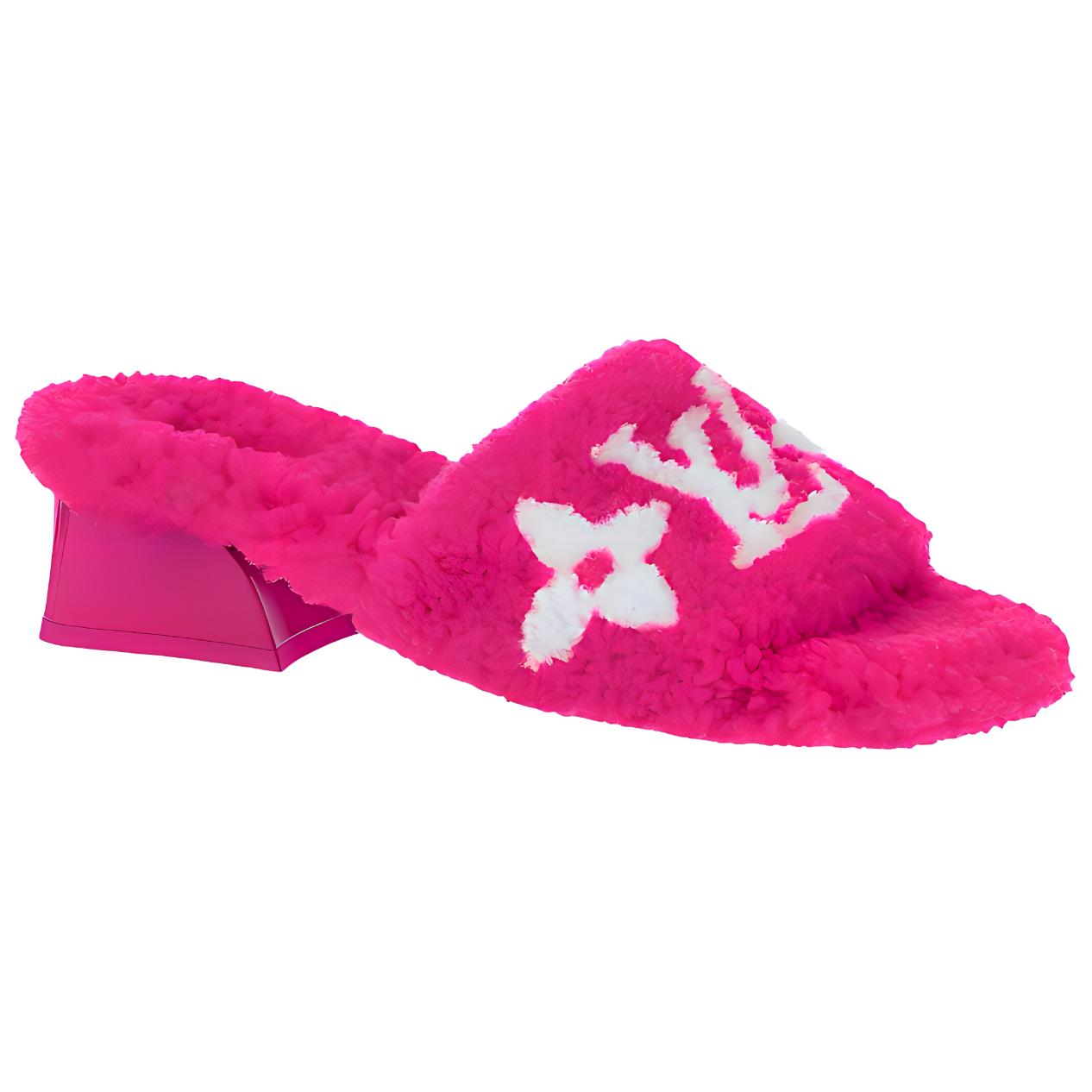 LOUIS VUITTON Magnetic Stylish Sandals Women's Purple