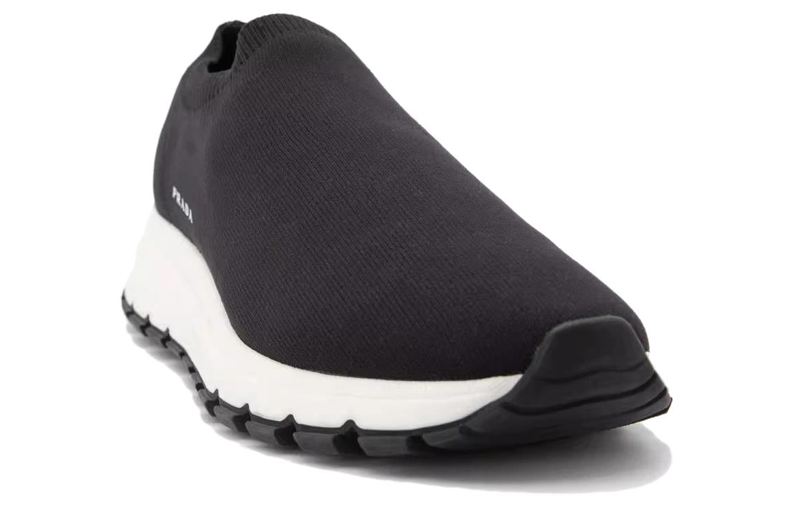 PRADA Low Top Casual Shoes Men's Black