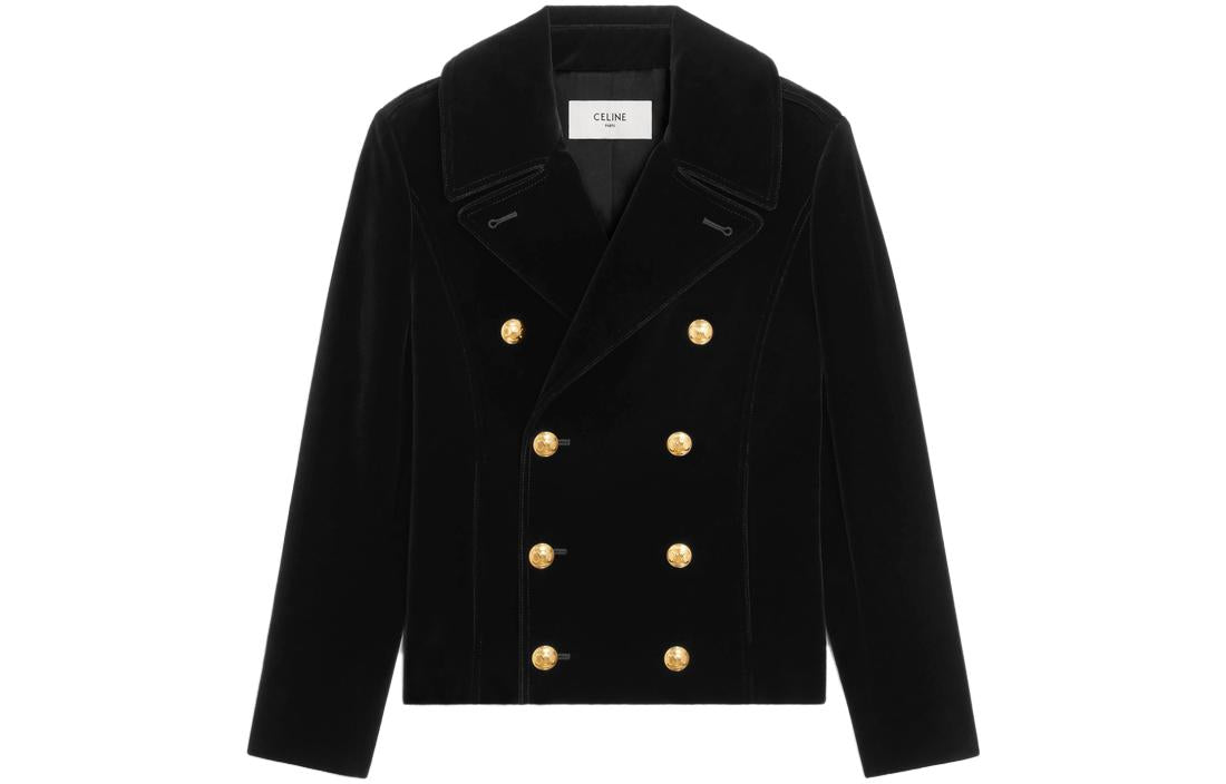 CELINE Jackets & Coats Women's Black