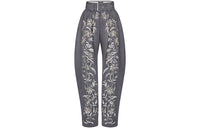 LOUIS VUITTON New Quarterly Products Of LV Casual Pants Women's Gray