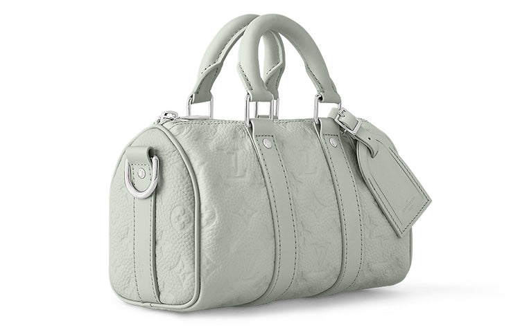 LOUIS VUITTON Keepall Bandouliere 25 Mineral Gray