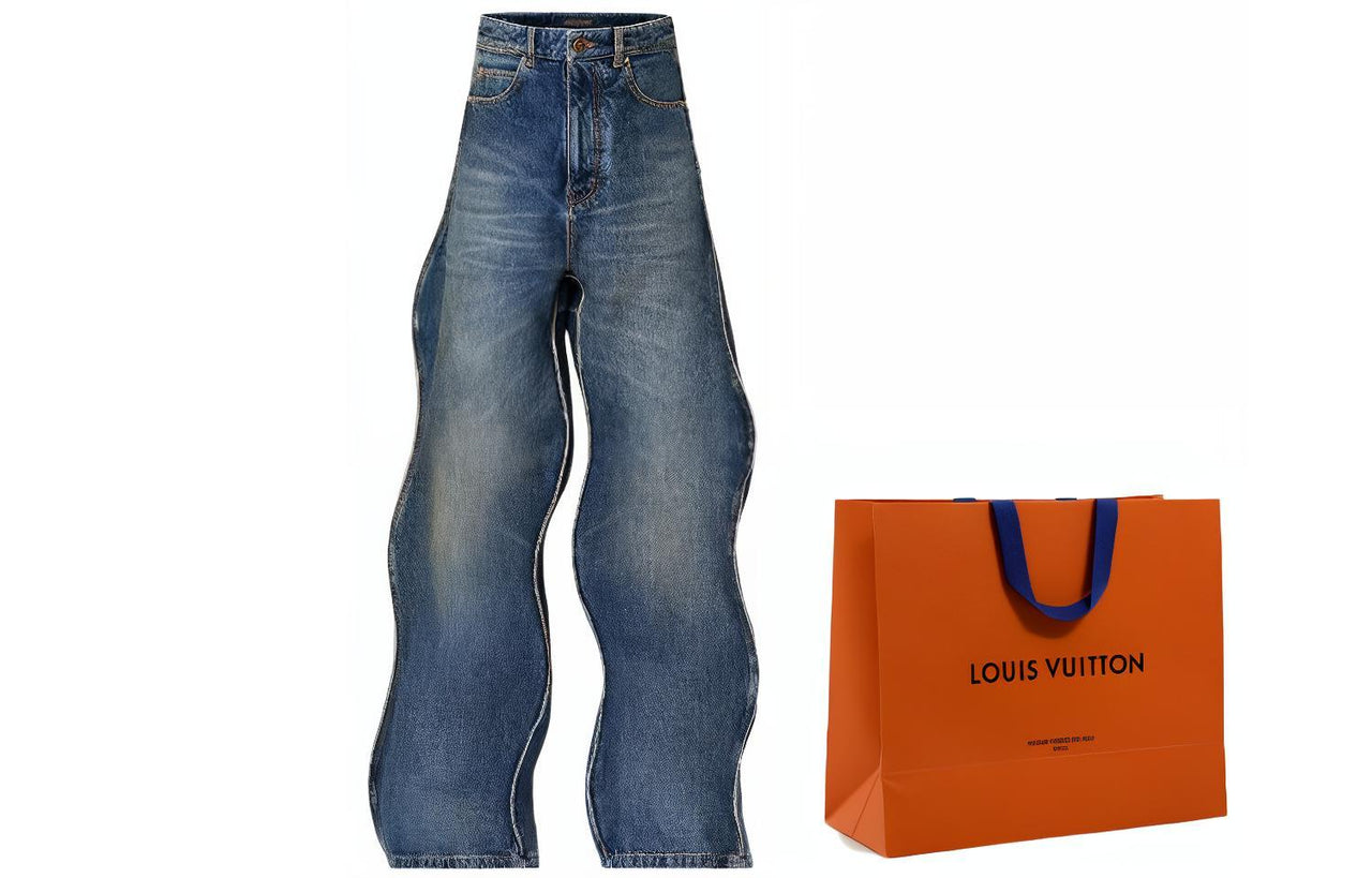 LOUIS VUITTON SS23 Jeans Men's Blue