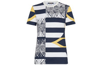LOUIS VUITTON New Quarterly Products Of LV T Shirt Women's Blue