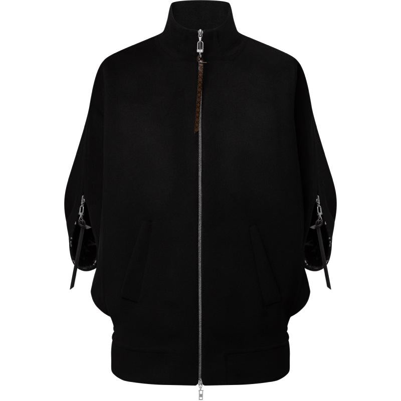 LOUIS VUITTON Double Face Batwing Sleeve Jacket