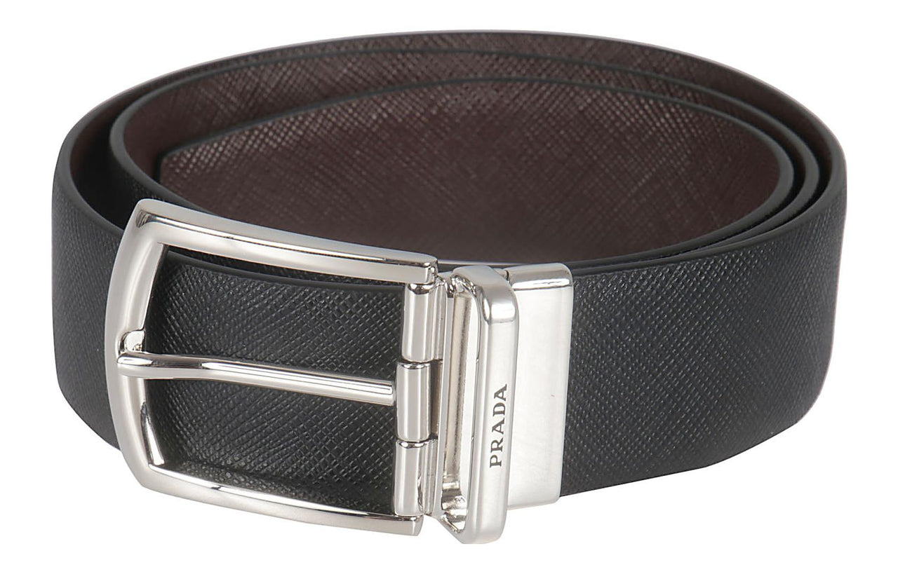 PRADA Reversible Leather Belt