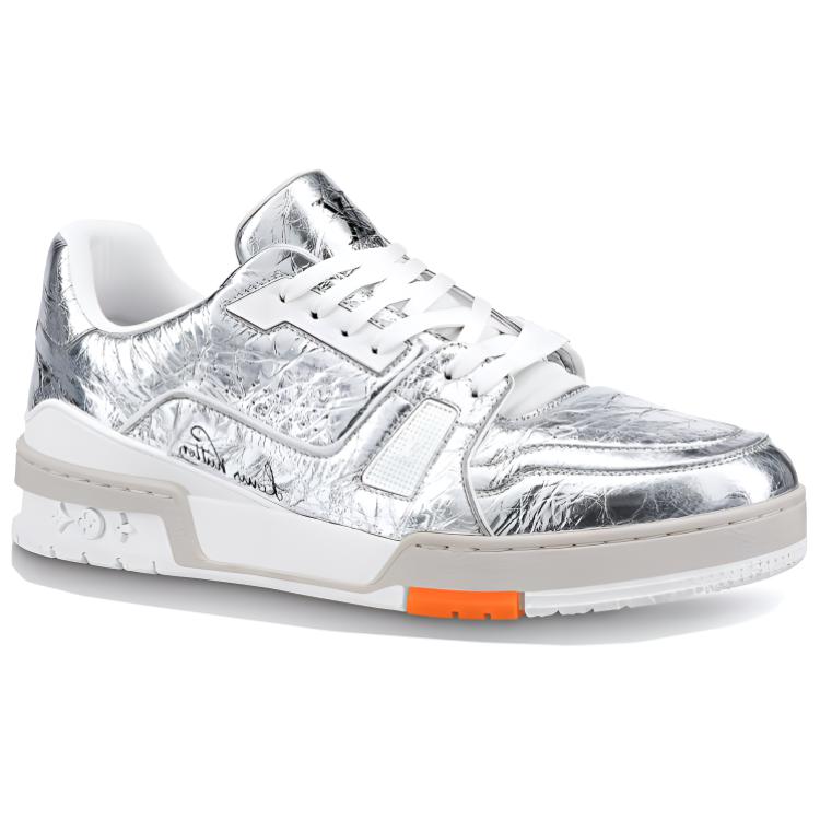 LOUIS VUITTON Trainer Sneakers 'Silver'