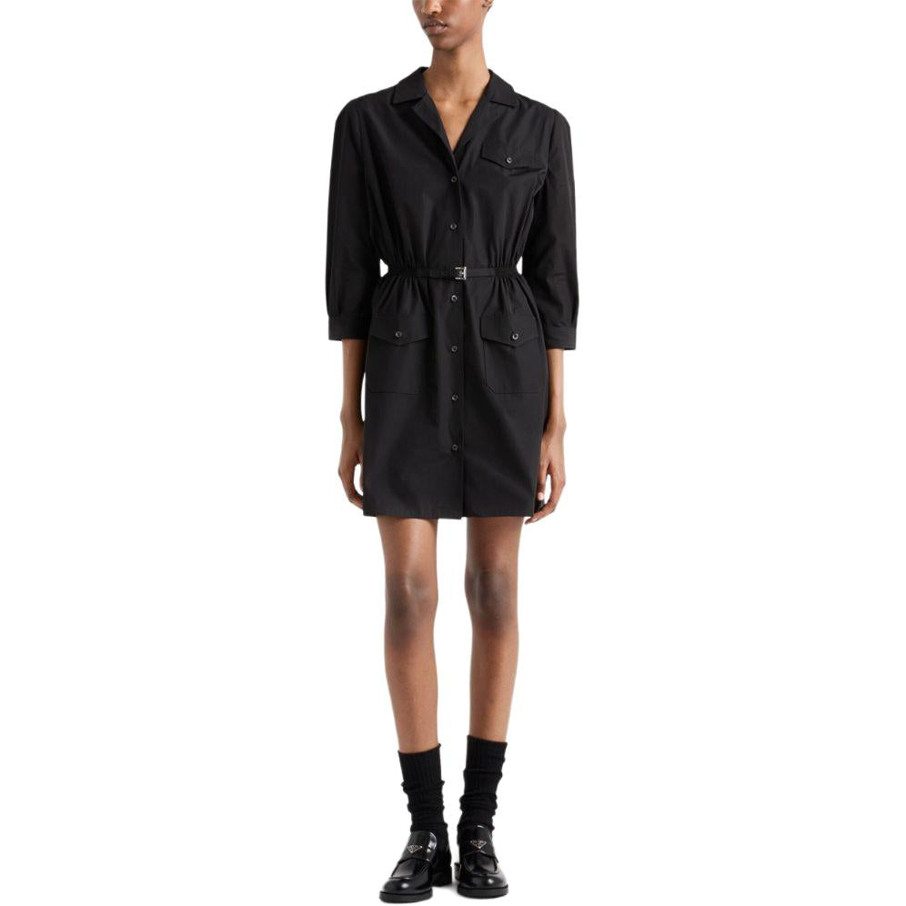 PRADA Poplin Mini Dress