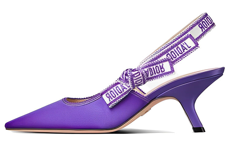 DIOR J'Adior Slim Heel High Heels 6.5cm Women's Purple