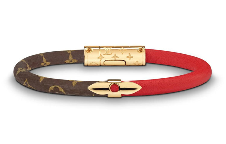 LOUIS VUITTON 2020 Monogram Lv Confidential Costume Bracelet