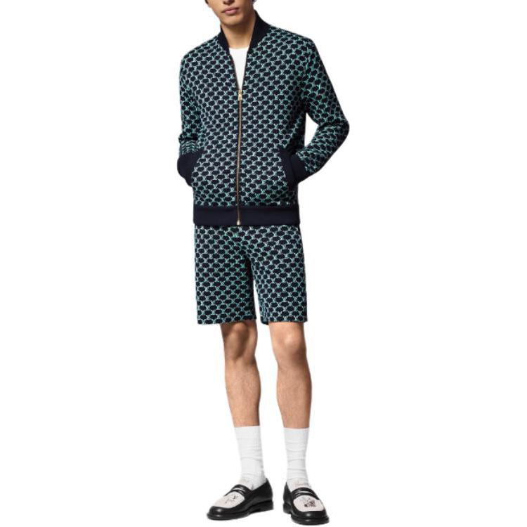 LOUIS VUITTON Double Face Cotton Jersey Bomber