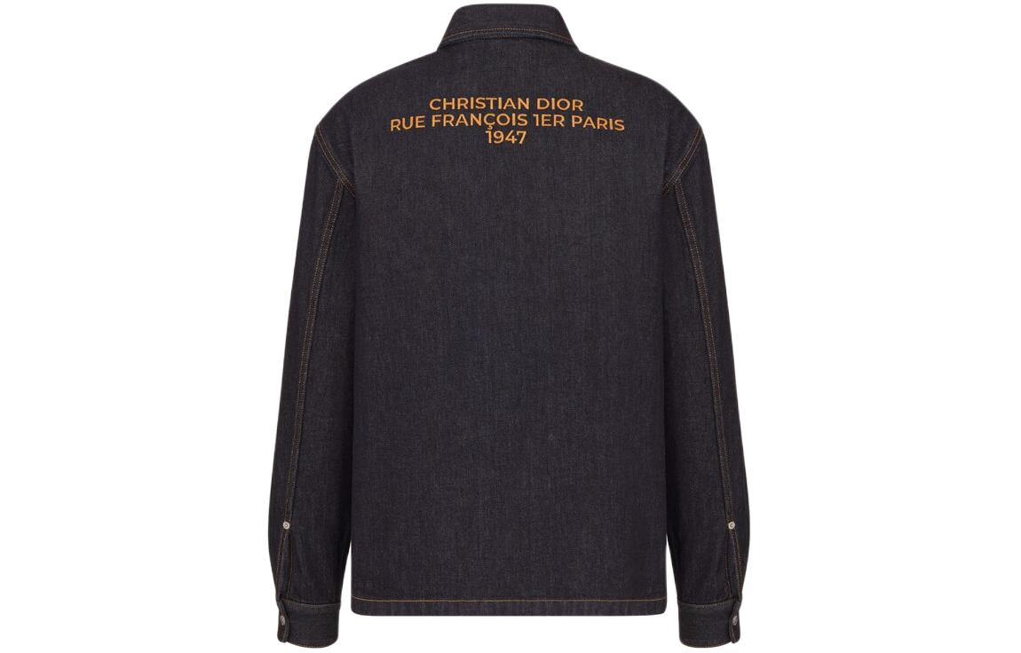DIOR SS24 Denim Jacket Men's Blue
