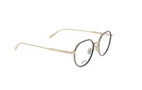 DIOR Metal Irregular Shape Eyeglass Frames Men's Gold