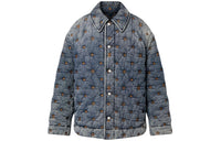 LOUIS VUITTON Padded Denim Monogram Overshirt