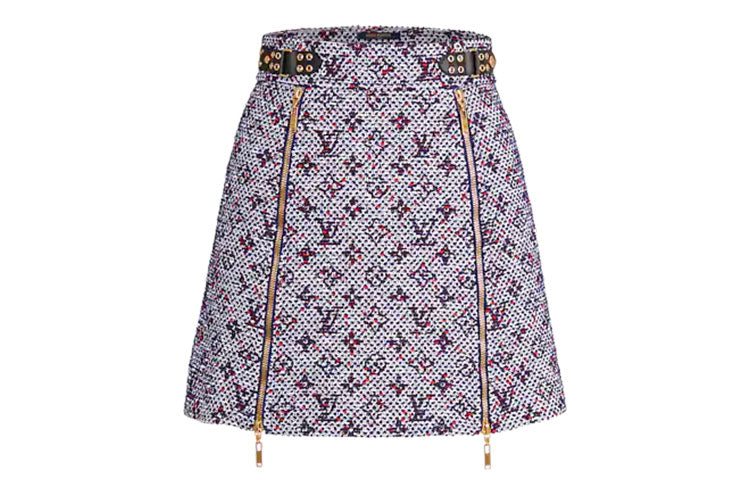 LOUIS VUITTON Casual Short Skirts Women's Purple