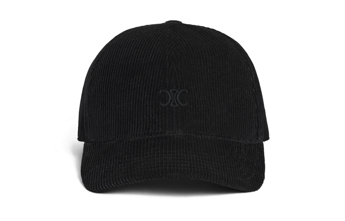 CELINE Baseball Cap In Corduroy