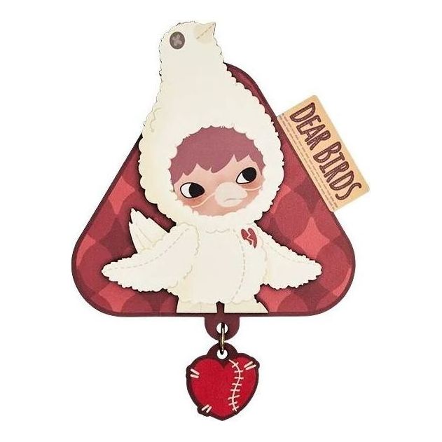Pop Mart Dear Birds Series Fridge Magnet 'More Than Words' PPMT-2605-0030-1146569065