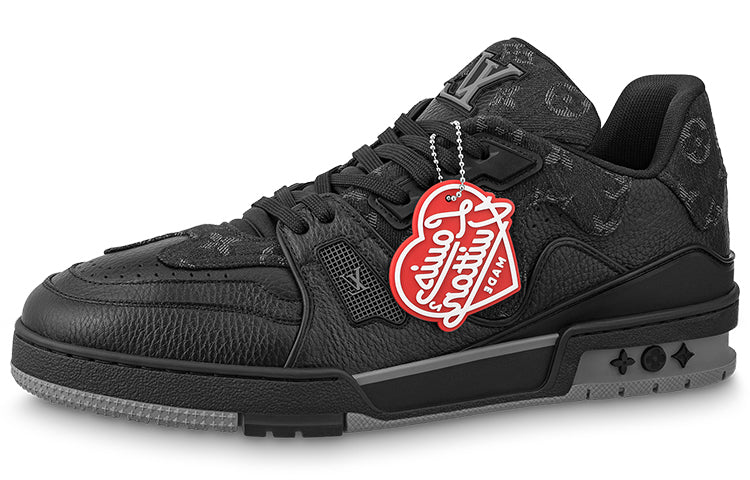 LOUIS VUITTON X Nigo Lv Trainers 'Black Denim'