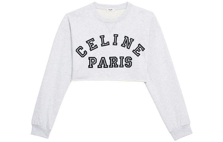 CELINE Sweatshirts Women's Light Gray