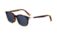 DIOR Biodegradable Acetate Fiber Irregular Shape Sunglasses Men's Brown