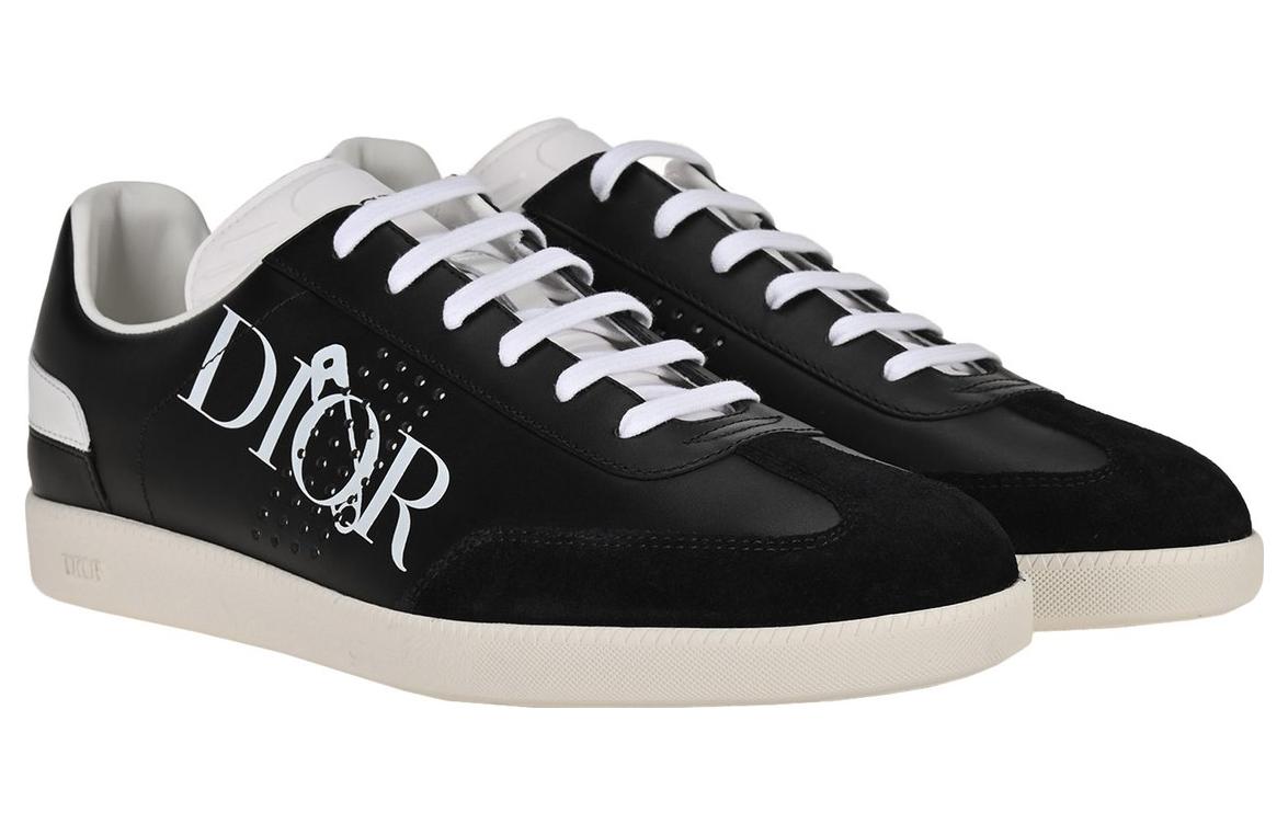 DIOR B01 Suede Leather 'Alex Foxton Print'
